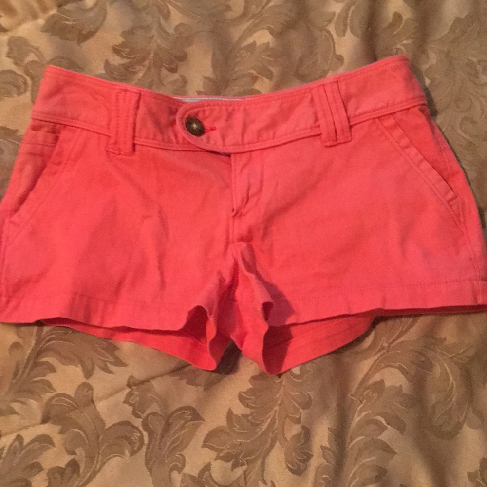 Pink (coral) Red Camel Shorts
